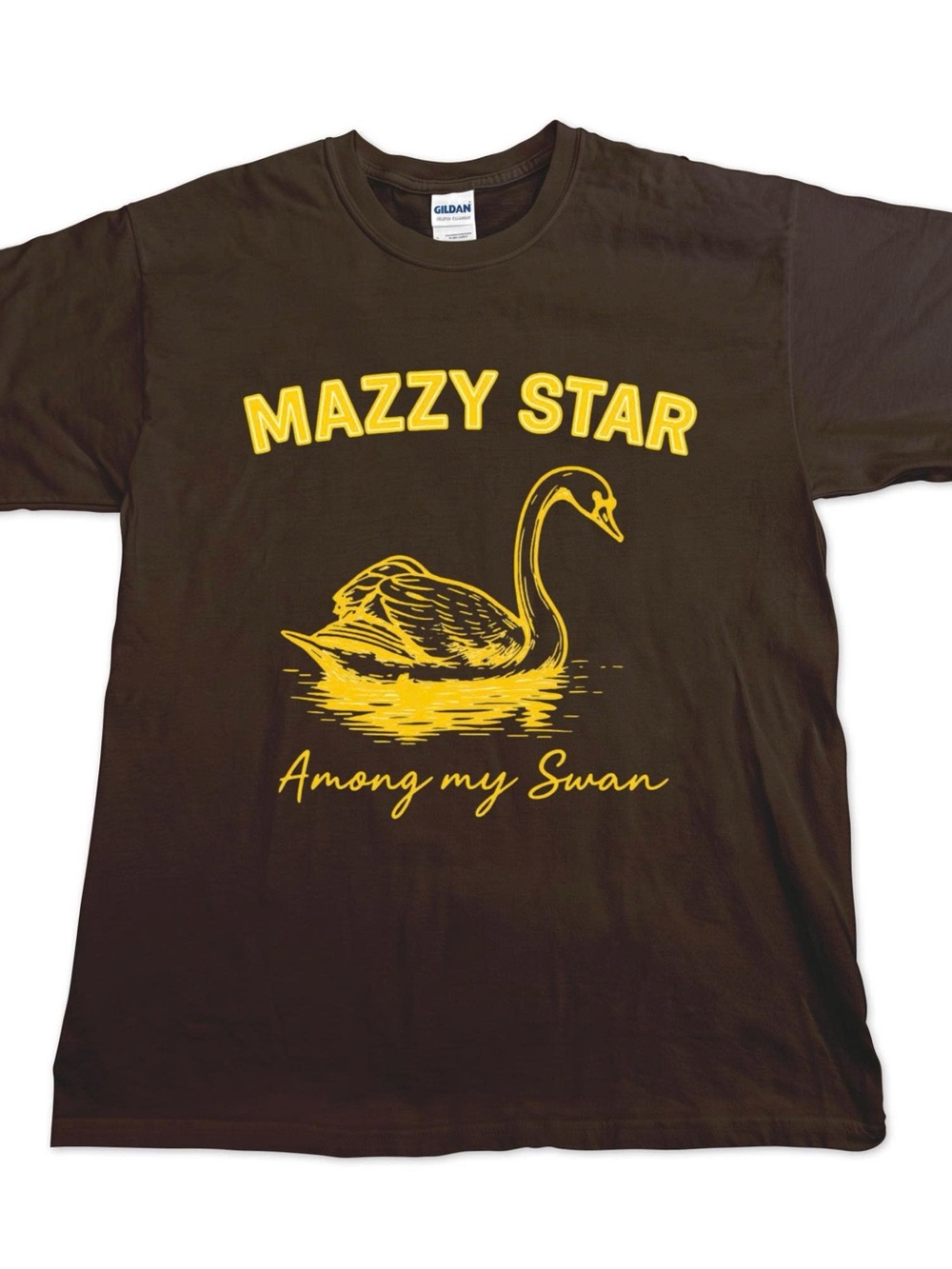 Mazzy Star 'Among My Swan' Brown Tee